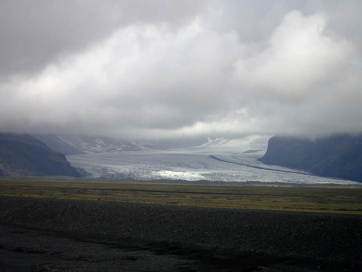 skaftafell glacier in iceland