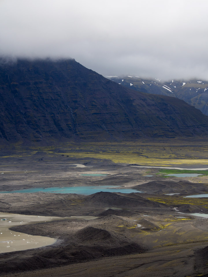 skaftafell park in iceland