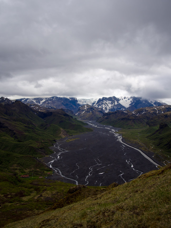 thorsmork ravine in iceland