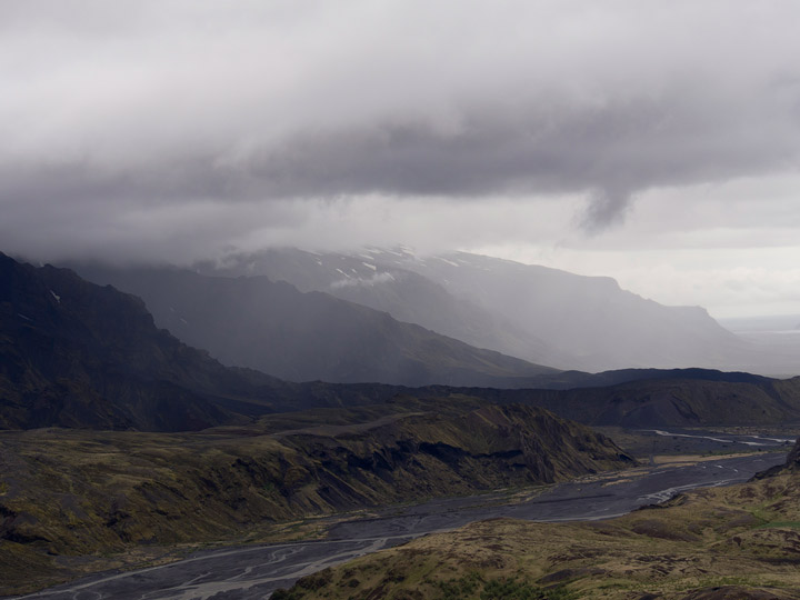 thorsmork ravine in iceland